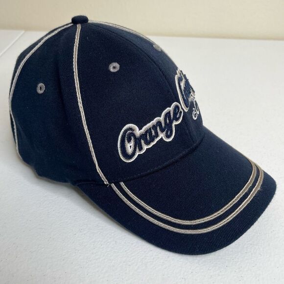 Vintage Bio-Domes Headgear Orange County Choppers Navy Wool Blend One Size Hat - Picture 8 of 13